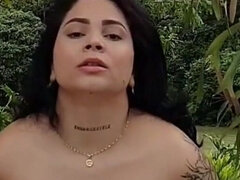 Belle grosse femme bgf, Gros cul, Bikini, Gode, Femelle, Masturbation, Mamelons, De plein air