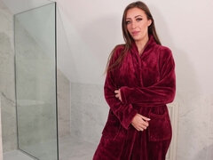 Babe, Store bryster, Brunette, Fetish, Onani, Pov