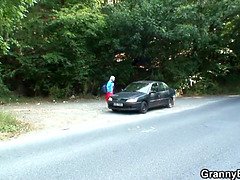 Blonde, Sucer une bite, Plantureuse, Gorge profonde, Mamie, Mature, Maman, Réalité