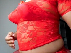 Amador amadora, Lingerie, Solo chão, Meias finas