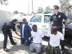 Velké kozy, Stříkání spermatu, Dvojitá penetrace, Mezirasové, Milf žcbp, Mmž, Kozičky, Uniforma