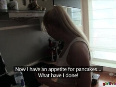 Prstni, Food, Girlfriend, Kuhinja, Lezbijke, Lizanje, Muco