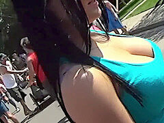 Candid teenage titties Compilation - Part two
