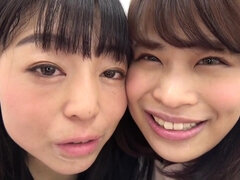 Japanese Lesbian Long Tongue Kissing - Lesbian