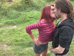 Klassisk, Innsetting, Moden, Milf, Orgasme, Utendørs