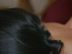 큰 가슴, 흑인, 흑갈색 머리, 바람핀, 레즈비언, 밀프, 자연의 가슴, 보지