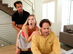 Blondi, Suihinotto, Takaapäin, Käsihoito, Sekarotuinen, Laiha, Teini, Tissit