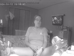 Slutty Teen Skips Homework to Masturbate to Porn Hidden Cam