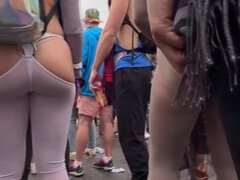 Κώλος, Μεγάλος κώλος, Ξανθιά, Χοντρούλα, Σπιτικό, Δημόσιο