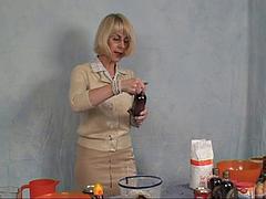 Hazel Cooking HD: Big Tits, Amateur  Blonde Porn