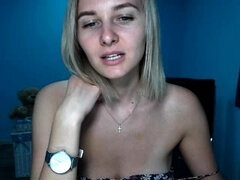 Blonde, Solo, Adolescente, Webcam