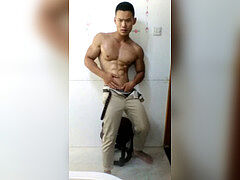 ???????????????????3????Chinese muscle male three-time ejaculation?