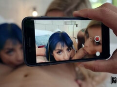 Tussi, Vollbusig, Handjob, Pov, Muschi, Jungendliche (18+), Flotter dreier, Titten