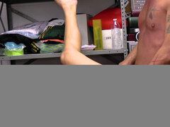 MILF redhead thief Kessie Shy was punished for stealing