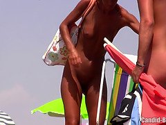 Nudist Milfs Beach Voyeur Video Spycam Part One