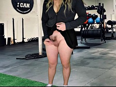 Grosser schwanz, Grosse titten, Blondine, Crossdresser, Spermaladung, Im freien, Transfrau, Titten