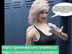 Giantess Comic: Found at the Gym - Chapter three