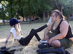 Buty, Femdom, Mistress, Chudy