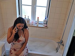 Sucer une bite, Tir de sperme, Faciale, Hard, Fille latino, Lingerie, Mère que j'aimerais baiser, Douche