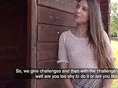 Любители, Минет, Семяизвержение, Чешки, Оргазм, На природе, На публике, Реалити