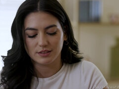 Tetas grandes, Besar, Lesbiana, Lamidas, Desnudo, Coño, Strapon, Mojado