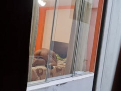 Bundão, Morena, Marido, Latina, Orgasmo, Baixinhoa, Tetas, Voyeur