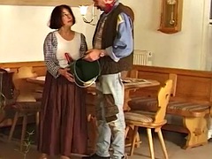 Tysk, Bedstemor, Behåret, Hårdt, Ældre kvinde, Mor jeg gerne vil kneppe, Bryster, Vintage