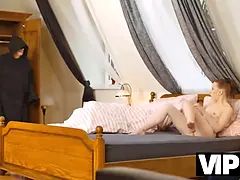 Tjeckisk, Pappa, Hd, Förförd, Rakad, Tonåring, Tuttar