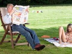 Kont, Blond, Handbeurt, Zoenen, Masturbatie, Buiten, Russisch, Tiener