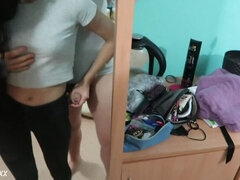 Amateur, Morena, Universidad, Corridas, Hd, Pov, Montar, Adolescente