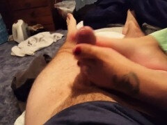 Undressed dilettante severe pussy bondage