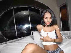 Anal, Asiatisk, Avsugning, Ladyboy, Pov, Shemale, Thai