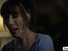 Stepon analed his caring TS stepmommy