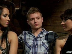 Bdsm, Ansikte sitter, Femdom, Prostata, Bestraffning, Fitta, Grov, Slav