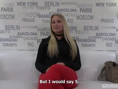 Beautiful Blonde Tereza: A Casting Couch Dream