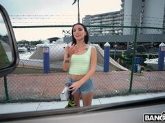 Amatéři, Brunetka, Autobus, Venku, Softcore