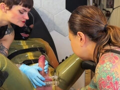 Anal, Stor røv, Pik sutte, Hanrej, Kvinde dominans, Herskerinde, Fisse, Bryster