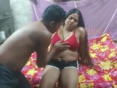 Desi Indian Aunty Hot Sex with Big Natural Tits - Homemade Blowjob Video