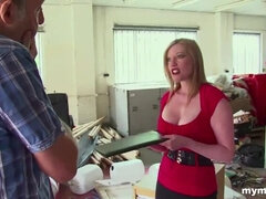 큰 가슴, 오랄섹스, 깊은목구멍, 도기스타일, 핑거링, 수음, 밀프, 스타킹