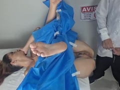 닥터, 공개동영상, 여성생식기, Hd, 오르가슴, 빨간 머리, 분출, 유니폼
