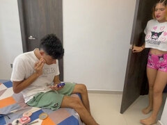 18 éves, Tekintélyes didik, Cumizás, Pár, Házi készítésű, Tini