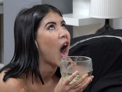 18 летние, Минет, Сперма во рту, Семяизвержение, Секс без цензуры, Лизание, Молоденькие, Сиськи