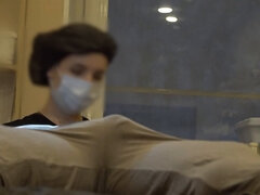 아마추어, 옷 입은 상태로, 닥터, 유럽인, 공개동영상, 라텍스, 야외의, 청소년