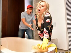 Anal, Cuarto de baño, Rubia, Mamada, Abierta, Pajear, Coño, Afeitado