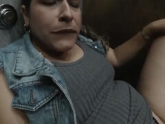 Lesbian Latina MILFs Fingering & Pussy Eating in Mall - Candyrouse HD