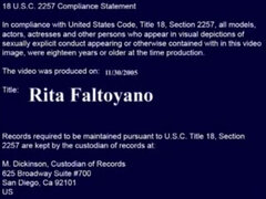 Rita Faltoyano Vintage Office Anal - Rita faltoyano