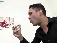 アナル, ブロンド, フェラチオ, イマラチオ, Hd, ピアス, 磨き, オマンコ