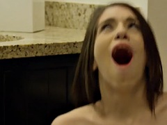 FULL PORN NETWORK - IR Anal Teen Throats Before BBC Gets Fucked In Bathroom