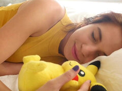 Zadek, Kotě, Kondom, Creampie, Přítelkyně, Hardcore, Přírodní prsa, Orgasmus