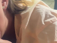 Leie, Blasen, Paar, Spermaladung, Handjob, Pov, Rumänisch, Überraschung